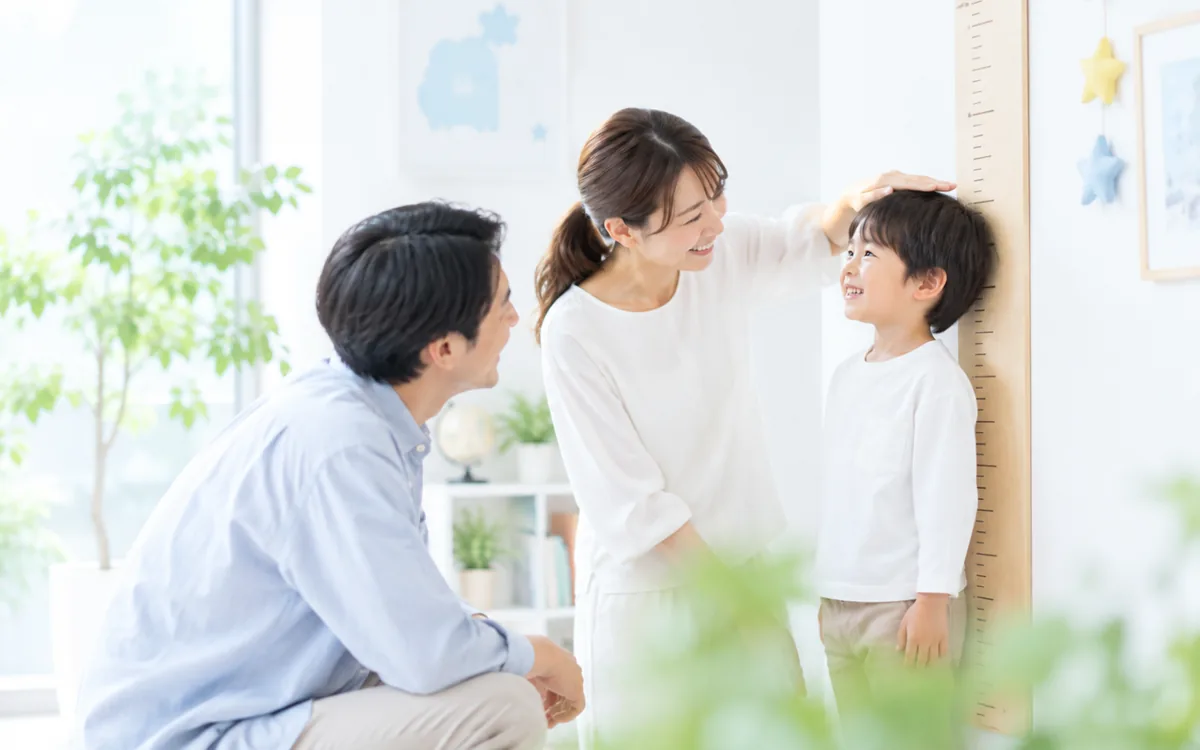 量身高、守護成長的情境
